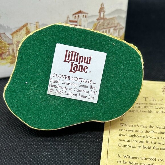 Lilliput Lane “Clover Cottage” collectible cottage - Picture 5 of 5